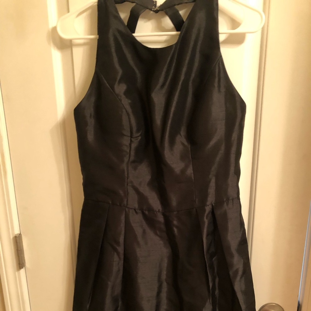 Black bridesmaid/formal dress knee length size 12